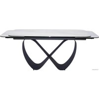 Кухонный стол Signal Infinity ceramic INFINITYBC160 (белый/черный)
