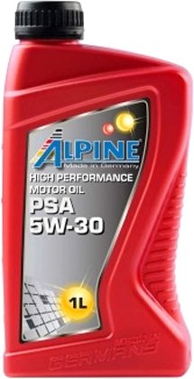 

Моторное масло Alpine PSA 5W-30 1л