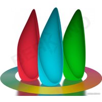 3D-фигура Berkano Petal 115 RGB ACC подсветка перезаряжаемая 210_054_03_107