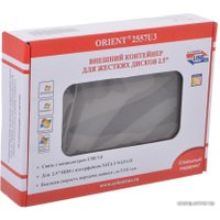 Бокс для накопителей 2.5" Orient 2557U3