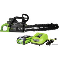 Аккумуляторная пила Greenworks GD40CS15 (с 1-м АКБ 2 Ah)