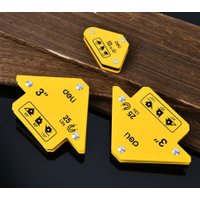 Угольник магнитный Deli DL-HDW06-EH1