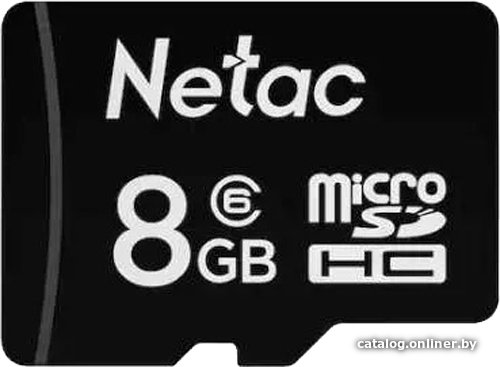 Карта памяти Netac P500 Standard 8GB NT02P500STN-008G-S
