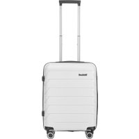 Чемодан-спиннер DoubleW YF-PP02 (S, белый)