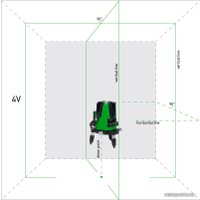 Лазерный нивелир ADA Instruments 3D Liner 4V Green