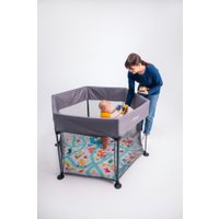 Игровой манеж Lionelo Roel (grey multicolor)