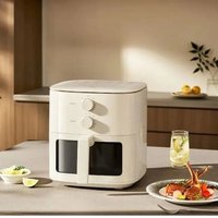 Аэрогриль (аэрофритюрница) Xiaomi Mijia Smart Air Fryer 5L MAF11 (с переходником на евровилку)
