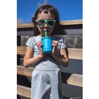 Многоразовый стакан Klean Kanteen Kid Cup Straw Lid 296мл (hawaiian ocean)