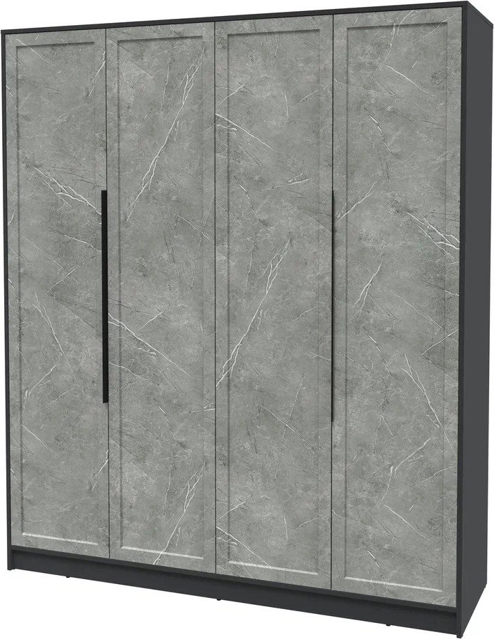 

Шкаф распашной Интерлиния Концепт Тренд КТ-Ш4 (антрацит/керамика)