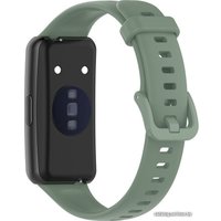 Ремешок Rumi силиконовый для Huawei Band 7 (шалфейно-зеленый)