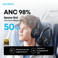 Наушники Anker SoundCore Space Q45 (черный)