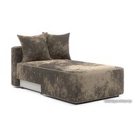 Угловой диван Мебельград Монреаль-4 Стандарт (тиффани коричневый/мора бежевый)