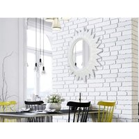 Зеркало Teroto Хайес B 76x76 (белый шелк)