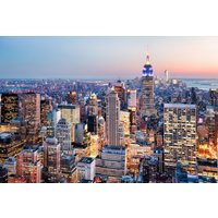 Фотообои ФабрикаФресок Вечерний Нью-Йорк. Вечерний Город 1124270 (400x270)