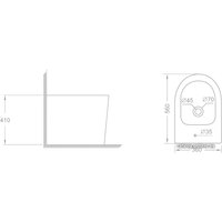 Биде CeramaLux NS-3378