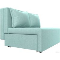 Диван Mebelico Лагуна 115583 (рогожка, бирюзовый)