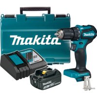 Дрель-шуруповерт Makita DDF485RF (с 1-м АКБ, кейс)