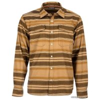 Рубашка Simms Gallatin Flannel LS Shirt (M, коричневый) в Бобруйске