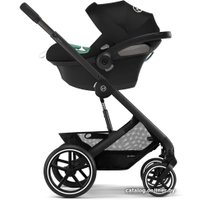 Универсальная коляска Cybex New Balios S Lux (2 в 1, moon black)