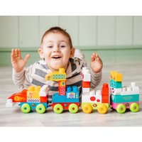 Конструктор Азбукварик Talky Blocks. Олененок 2821