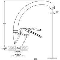 Смеситель Solone KAK4-A181