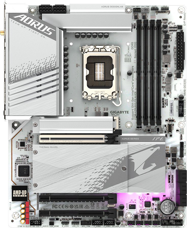 

Материнская плата Gigabyte Z790 Aorus Elite AX Ice