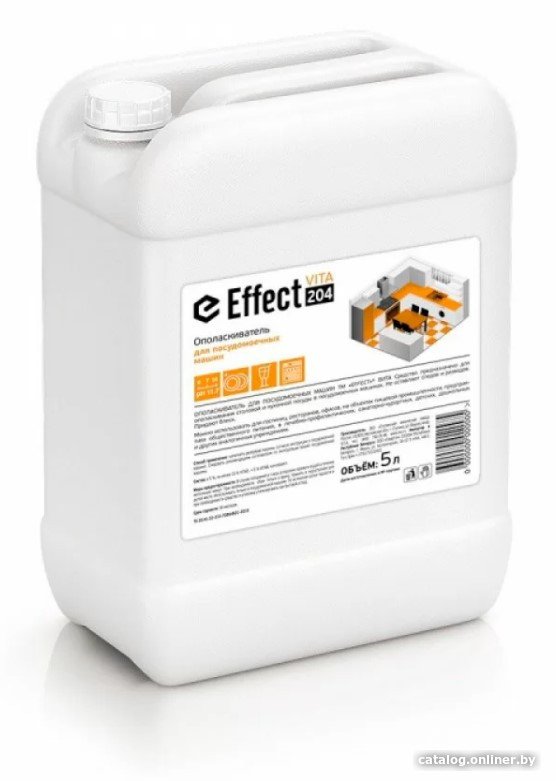 Ополаскиватель для посудомоечной машины Effect Вита 204 для жесткой воды (5 л)
