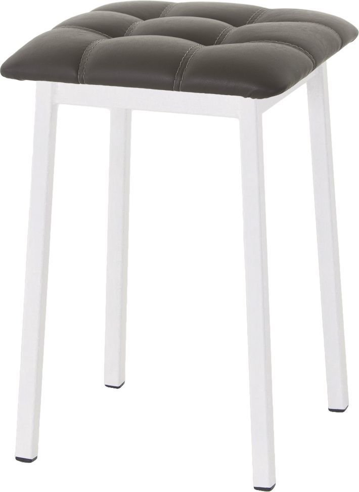 

Табурет AMC Comfort 7К6.8 (кожзам, серо-коричневый/белый)