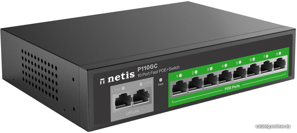 Неуправляемый коммутатор Netis P110GC