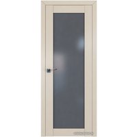 Межкомнатная дверь ProfilDoors 2.19U L 70x200 (магнолия сатинат, стекло графит)