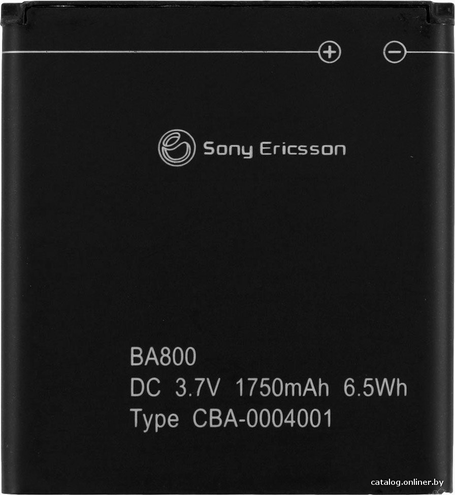Аккумулятор для телефона Копия Sony BA800