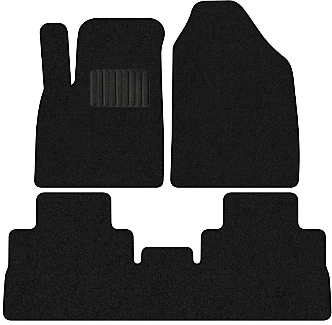 

Комплект ковриков для авто Alicosta Jetour Dashing I (suv / suv) 2022 - Н.В. (ворс)