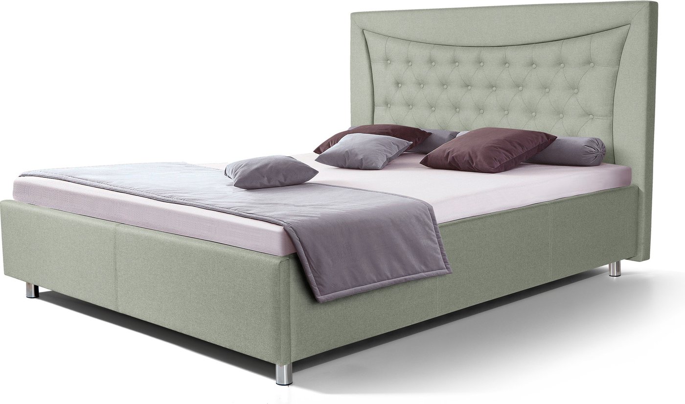 

Кровать ФорестДекоГрупп Марта 1 160x200 без ПМ (Veluta Lux 14)