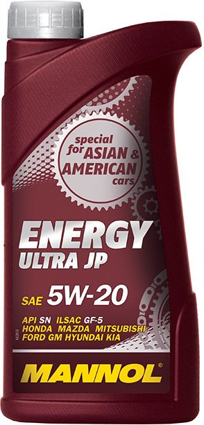 

Моторное масло Mannol Energy Ultra JP 5W-20 API SN 1л