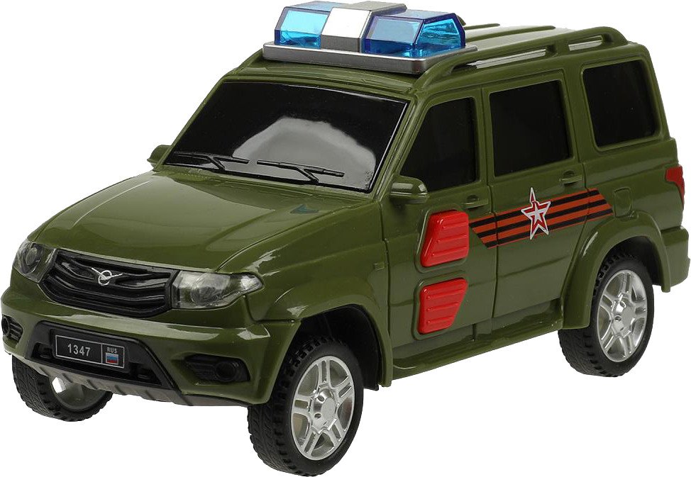 

Внедорожник Технопарк Uaz Патриот PATRIOTBLACK-15PLARR-GN