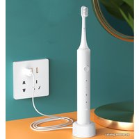 Электрическая зубная щетка Infly Sonic Electric Toothbrush T03S (футляр, 2 насадки, черный)