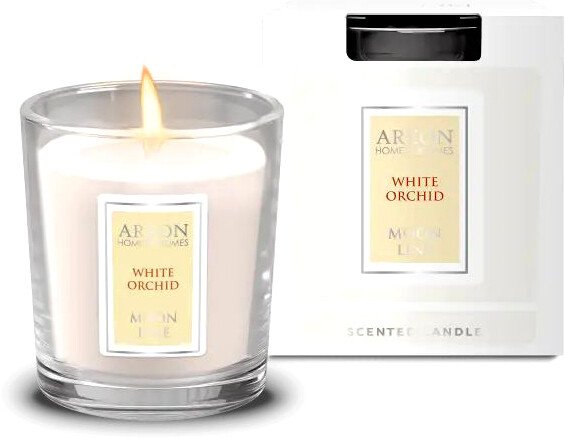 

Ароматизированая свеча Areon Moon Line Candles White Orchid