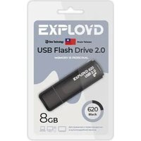 USB Flash Exployd 620 8GB (черный)