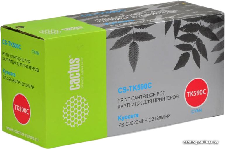 

Картридж CACTUS CS-TK590C (аналог Kyocera TK-590C)