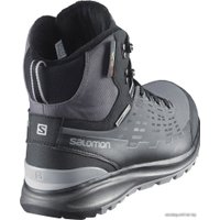 Ботинки Salomon KAIPO MID CS WP серый-черный (366808)