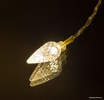 Светодиодная гирлянда Perfeo 10 LED 1.5 м Капля 2
