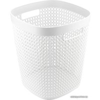 Корзина для бумаг Idea Пирула 10 л (белый)