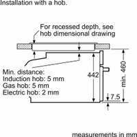 Электрический духовой шкаф Bosch Serie 8 CMG7241B1