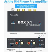 MM фонокорректор Fosi Audio Box X1
