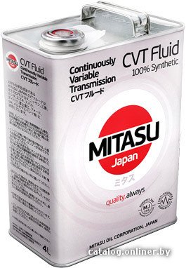 Трансмиссионное масло Mitasu MJ-322 CVT FLUID 100% Synthetic 4л