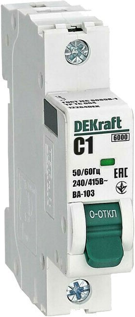 

Выключатель автоматический Schneider Electric DEKraft 12264DEK