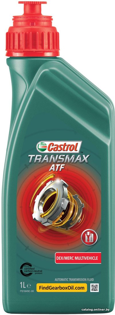 Трансмиссионное масло Castrol Transmax ATF Dex/Merc Multivehicle 1л
