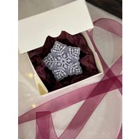 Ароматический воск Gentle Art Саше Снежинка с ароматом Черная малина и ваниль