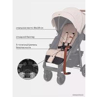 Коляска прогулочная «книга» Rant Vega 2023 RA057 (beige)
