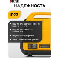 Бензиновый генератор Denzel GT-1200iS